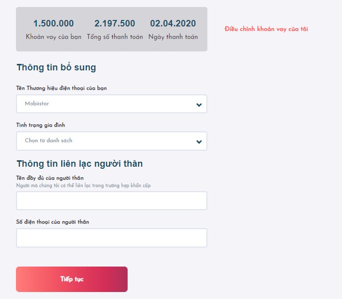Hướng dẫn vay tiền Vamo dễ nhất